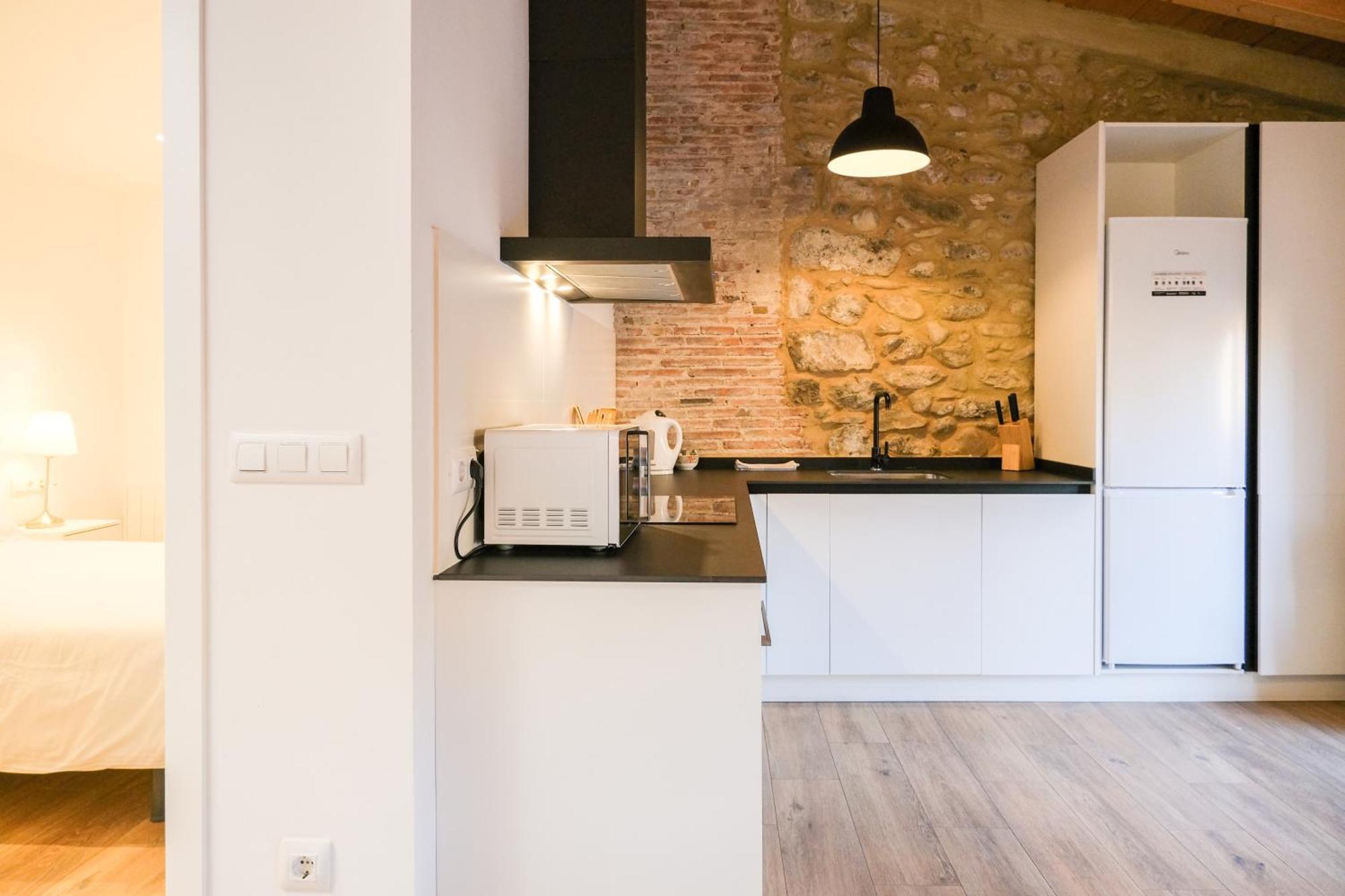 Ganganell Atic Apartamento Con Terraza En Besalu Exterior photo
